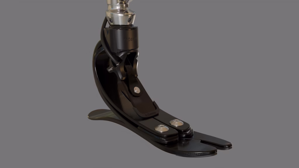 Ossur Pro Flex XC Prosthetic Leg Beauty Shot Ankle Out Region