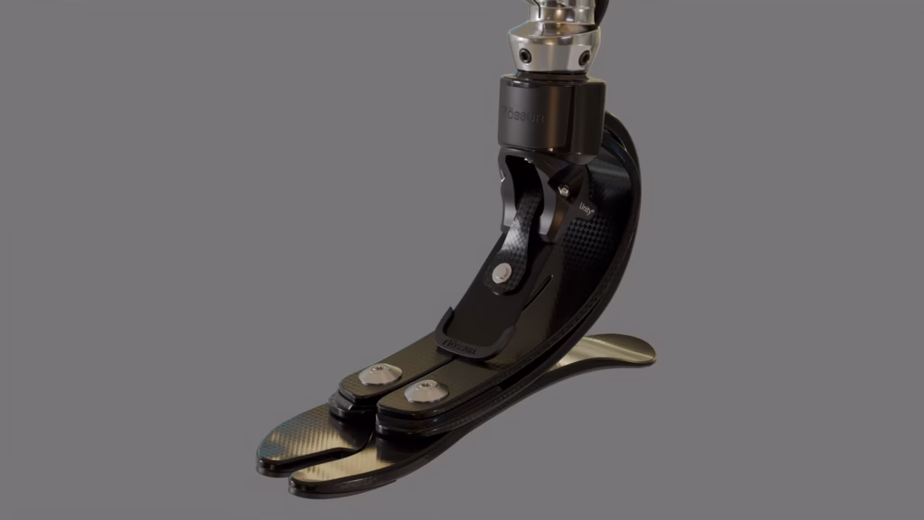 Ossur Pro Flex XC Prosthetic Leg Beauty Shot Ankle In Region