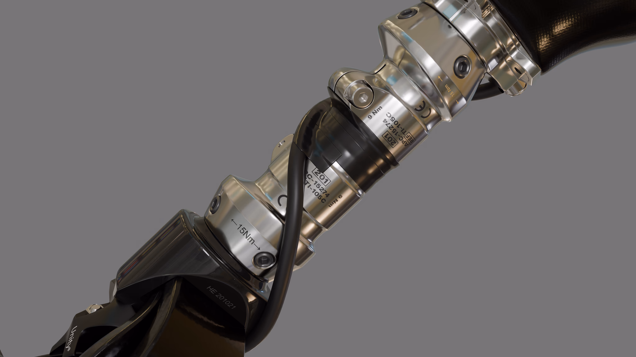 Ossur Pro Flex XC Prosthetic Leg Beauty Shot Calf Region