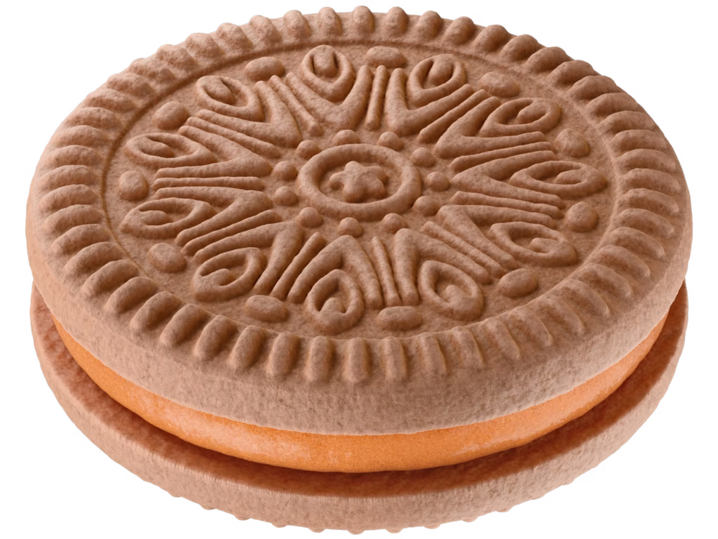 Supr Dupr Orange Cream Sandwiched