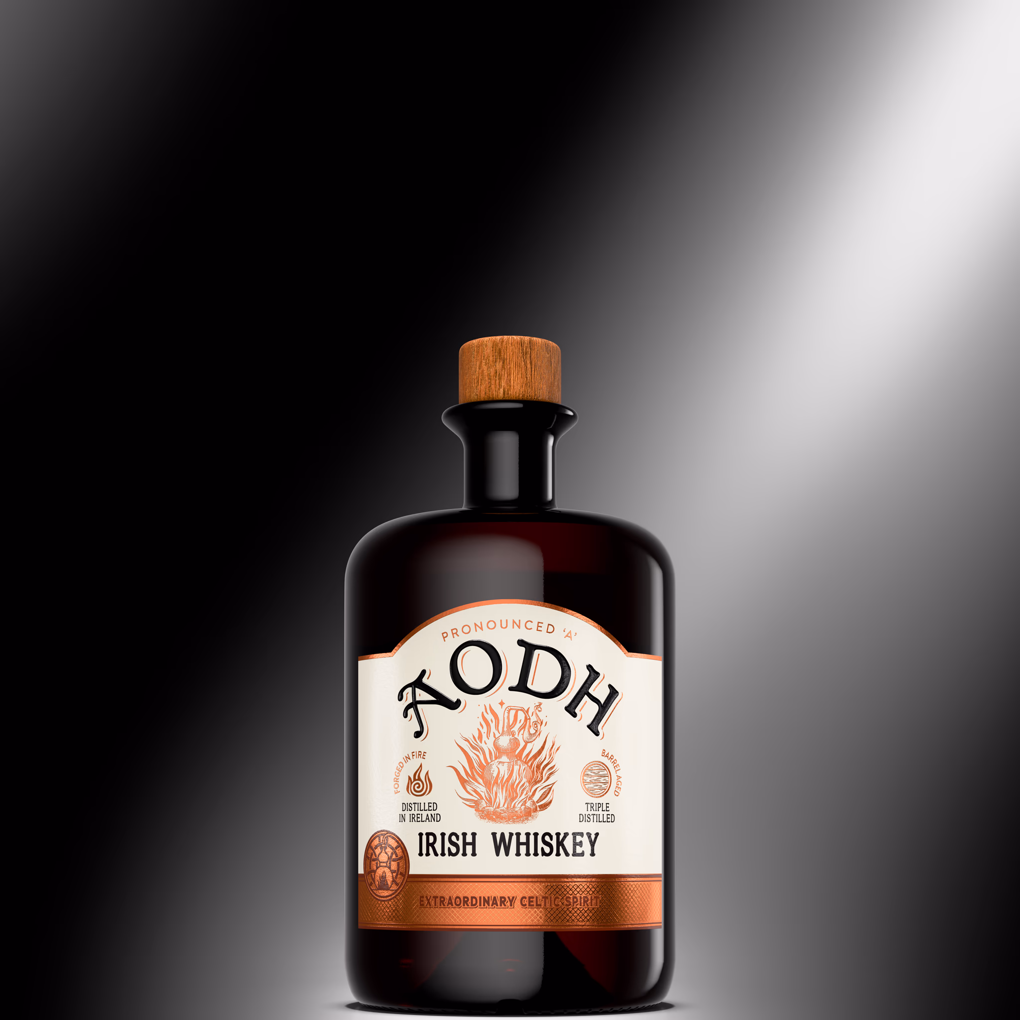 ABD Maestro Aodh Irish Whiskey - Render